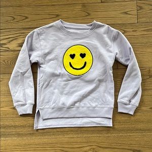 Freeze purple and Yellow Smiley Face Hoodie